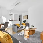 Quartier Bastille Charonne 2 Bedroom With Netflix شقة باريس