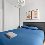 Quartier Bastille Charonne 2 Bedroom With Netflix