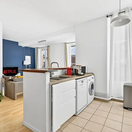 Quartier Bastille Charonne 2 Bedroom With Netflix * باريس