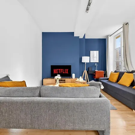 شقة Quartier Bastille Charonne 2 Bedroom With Netflix *