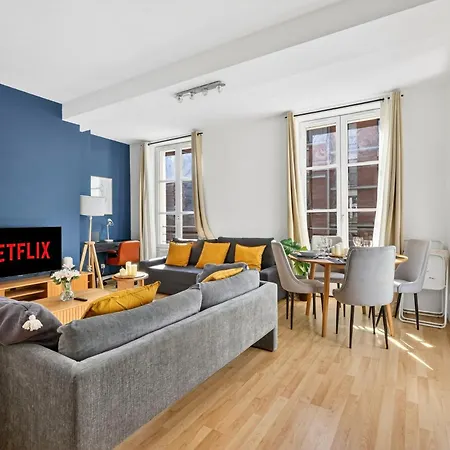 Quartier Bastille Charonne 2 Bedroom With Netflix شقة باريس