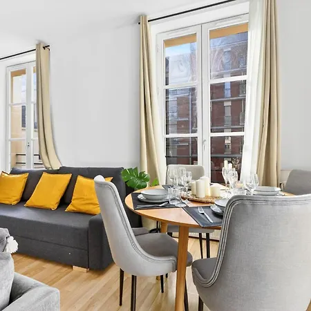 Daire Quartier Bastille Charonne 2 Bedroom With Netflix Paris