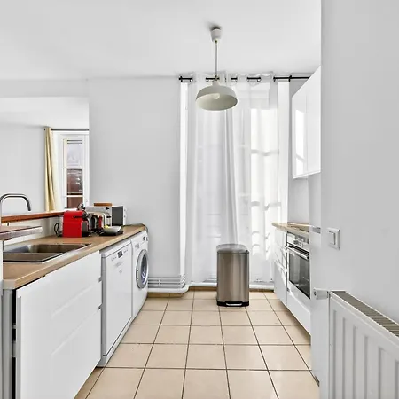 Daire Quartier Bastille Charonne 2 Bedroom With Netflix Paris