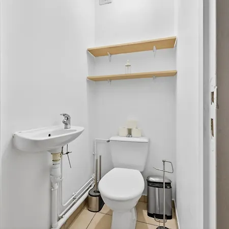 Quartier Bastille Charonne 2 Bedroom With Netflix *