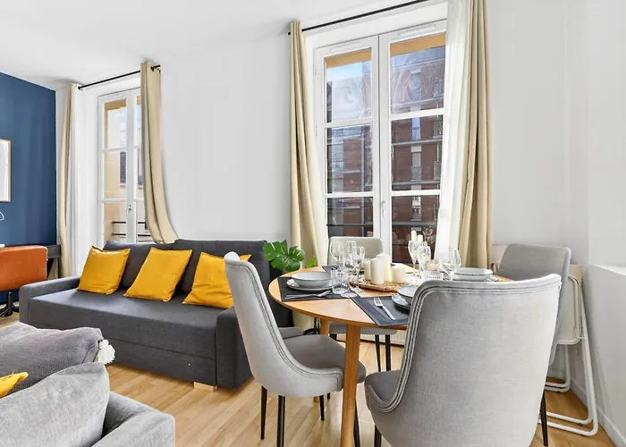 Daire Quartier Bastille Charonne 2 Bedroom With Netflix Paris